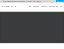 Tablet Screenshot of mydesigntouch.com